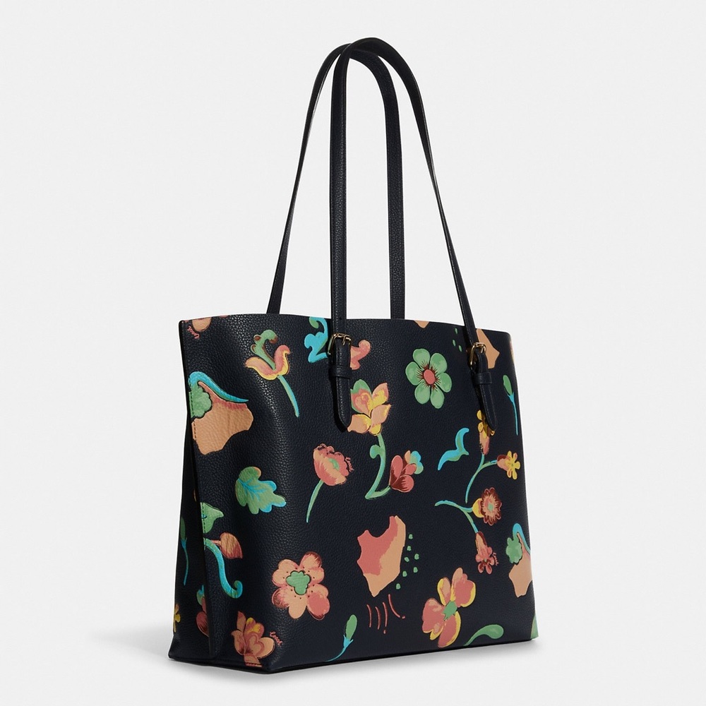 NWT💃Coach Laptop Bag Large Tote With Dreamy Land Floral Print - Picture 8 of 11